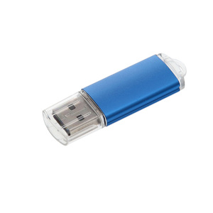 USB flash-карта "Assorti" (16Гб), синяя, 5,8х1,7х0,8 см, металл