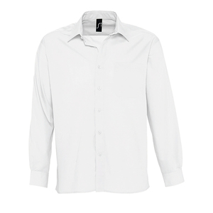 Рубашка"Baltimore", белый, 65% полиэстер, 35% хлопок, 105г/м2