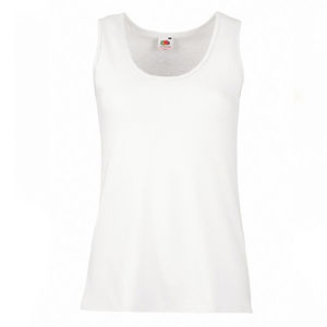 Майка женская "Lady-Fit VaMueweight Vest", белый, 100% хлопок, 160 г/м2