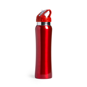 Бутылка для воды SMALY, нержавеющая сталь, 800 мл, красный
