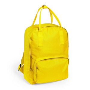 Рюкзак "SOKEN", желтый, 39х29х19 см, полиэстер 600D