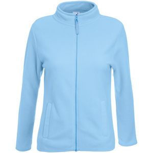 Толстовка "Lady-Fit Micro Jacket", небесно-голубой, 100% п/э, 250 г/м2