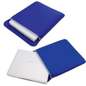 Чехол для ноутбука; синий; 29,5х36,5х2 см.; нейлон, полиэстер, спандекс; шелкография