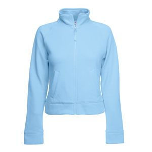 Толстовка "Lady-Fit Sweat Jacket", небесно-голубой, 75% х/б, 25% п/э, 280 г/м2