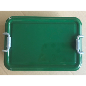Ланчбокс MEAL, пластик, 2 отделения, 750мл, 178*118*66.5 мм, зеленый