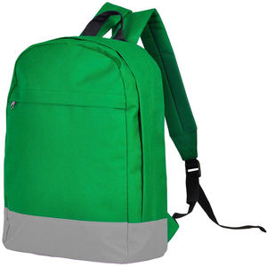 Рюкзак "URBAN",  зеленый/серый, 39х29х12 cм, полиэстер 600D,  шелкография