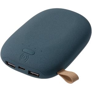 Аккумулятор с беспроводной зарядкой Pebble Wireless 9000 мАч, темно-серый