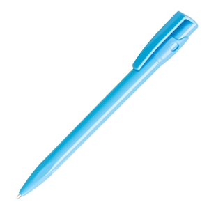 Ручка шариковая KIKI SOLID, голубой, пластик