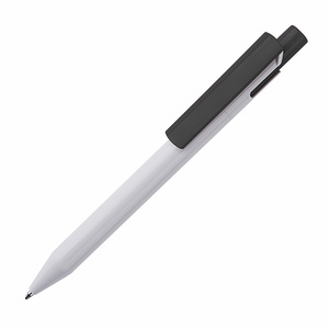 Ручка шариковая Zen, белый/черный, пластик