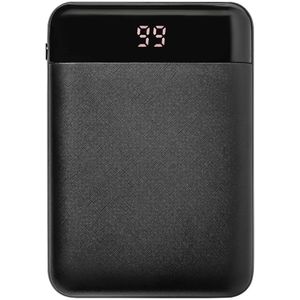 Внешний аккумулятор Uniscend Full Feel 10000 mAh с индикатором заряда, черный