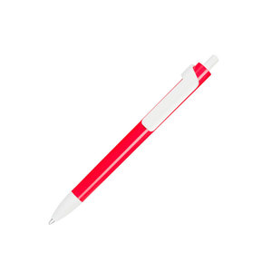 Ручка шариковая FORTE GREEN SAFE TOUCH, красный, пластик