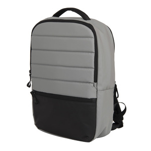 Рюкзак 'Stian", серый/черный, 42х28х12 см, 100% полиэстер