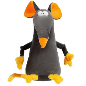 Мягкая игрушка «Мышонок Dude», серо-оранжевый