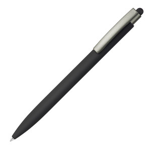 ELLE SOFT, ручка шариковая, черный, металл, синие чернила