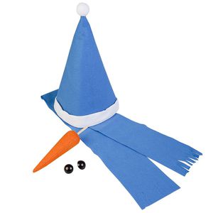 Набор «Настоящий снеговик», синий