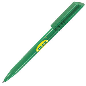 TWISTY, ручка шариковая, ярко-зеленый, пластик