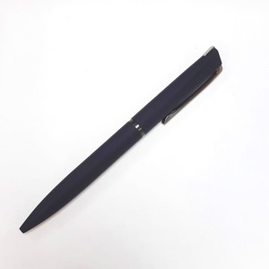 FRANCISCA, ручка шариковая, темно-синий/вороненая сталь, металл, пластик, софт-покрытие