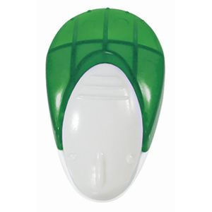 Мемо-холдер на липучке с держателем для авторучки; зеленый; 6,5х2,5х4 см; пластик