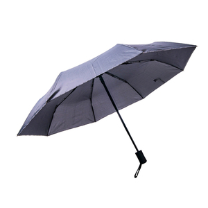 Зонт LONDON складной, автомат; темно-серый; D=100 см; нейлон