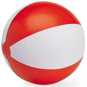 Мяч надувной "ЗЕБРА",  красный, 45 см, ПВХ