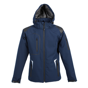 Куртка мужская "ARTIC", тёмно-синий,S, 97% полиэстер, 3% эластан,  320 г/м2