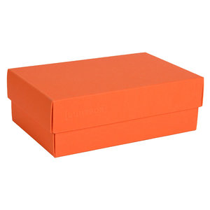 Коробка картонная, "COLOR" 11,5*6*17 см; оранжевый