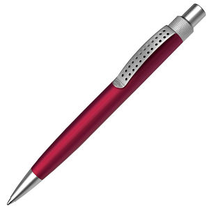 SUMO, ручка шариковая, красный/серебристый, металл
