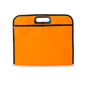 Конференц-сумка JOIN, оранжевый, 38 х 32 см,  100% полиэстер 600D