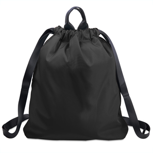 Рюкзак RUN, черный, 48х40см, 100% полиэстер 
