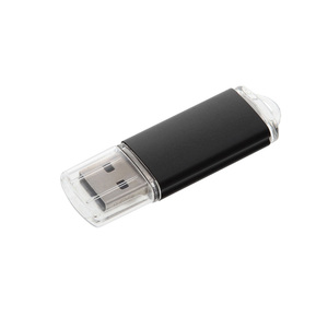 USB flash-карта "Assorti" (16Гб), черная, 5,8х1,7х0,8 см, металл