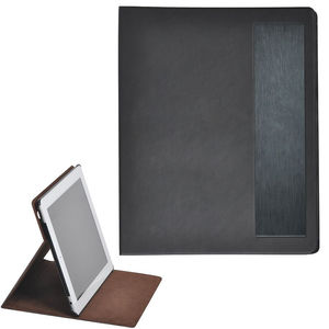 Чехол-подставка под iPAD "Смарт",  черный, 19,5x24 см,  термопластик, тиснение, гравировка 