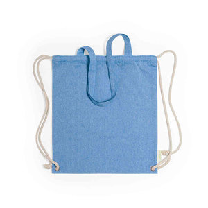 Рюкзак FENIN, синий, 42 x 38 см, 100% переработанный хлопок, 140 г/м2