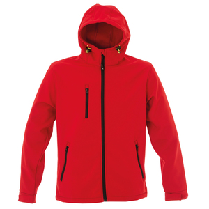 Куртка Innsbruck Man, красный, 96% полиэстер, 4% эластан