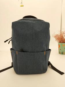 Рюкзак BASIC, темно серый меланж, 27x40x14 см, oxford 300D