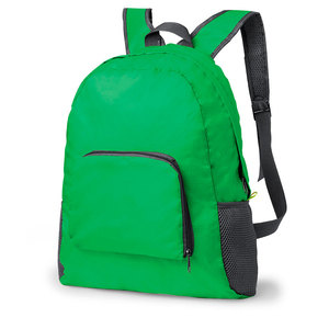Рюкзак складной MENDY, зеленый, 43х32х12 см, 100% полиэстер 