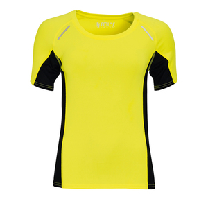 Футболка для бега "Sydney women", желтый, 92% полиэстер, 8% эластан, 180 г/м2
