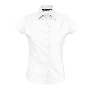Рубашка женская "Excess", белый, 97% х/б, 3% п/э, 140г/м2