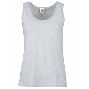 Майка женская "Lady-Fit VaMueweight Vest", серо-лиловый, 100% хлопок, 160 г/м2