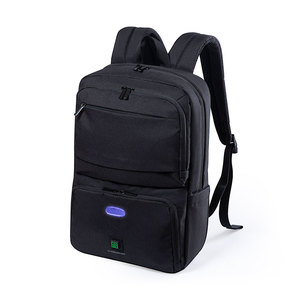 Рюкзак KRAPS с УФ-стерилизатором , черный, 43 x 30 x 12 см, 100% полиэстер 600D