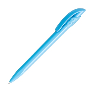 Ручка шариковая GOLF SOLID, голубой, пластик