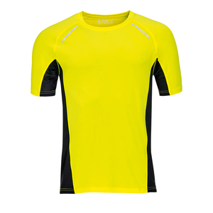 Футболка для бега "Sydney men", желтый, 92% полиэстер, 8% эластан, 180 г/м2