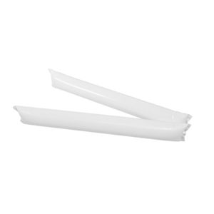 Палки-стучалки надувные "Оле-Оле" ; белый; 60х10 см., ПВХ