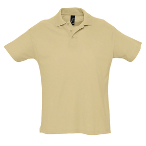 Рубашка поло мужская SUMMER II, песочный, XS, 100% хлопок, 170 г/м2